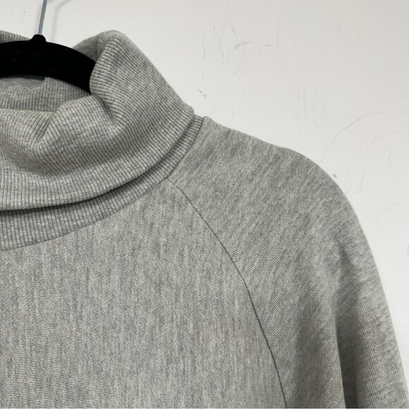 Champion Reverse Weave Grey Turtleneck Sweater Womens 2X Pullover Casual Boxy - Picture 5 of 11